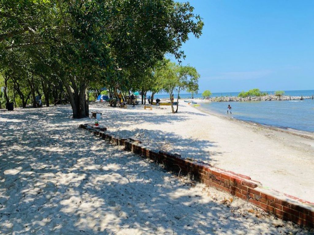 Lincoln Beach after restoration efforts by Reggie Ford. Source: Reggie Ford